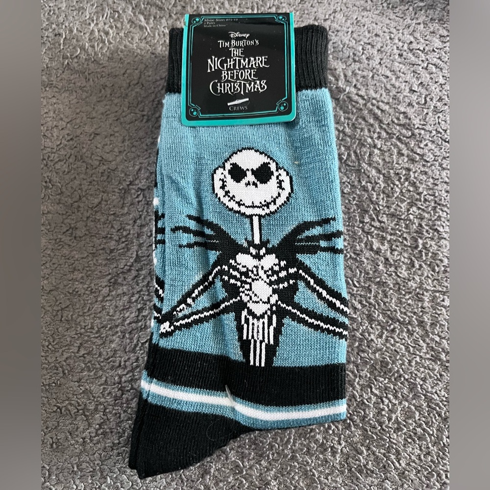 2 pack The Nightmare Before Christmas Socks